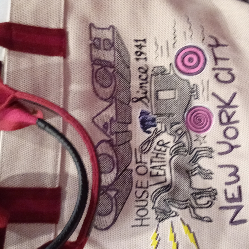 Coach Canvas bag/ tote - Picture 11 of 13